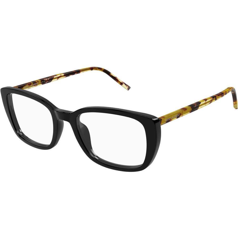NWT Yves Saint Laurent SL-776 Black Havana 53mm Eyeglasses